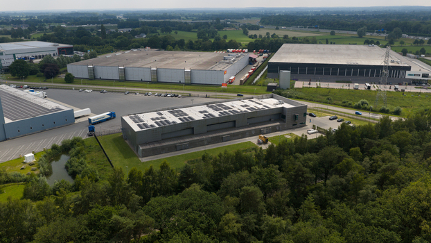 Apeldoorn Netherlands 16 June 2026 Aerial view of ITB2 Colocation Data Center Housing in the Netherlands Apeldoorn Netherlands 16 June 2026 Aerial view of ITB2 Colocation Data Center Housing in the Netherlands