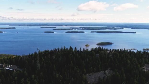 Aerial view of Koli National Park in Lieksa Finland. Aerial view of Koli National Park in Lieksa Finland.