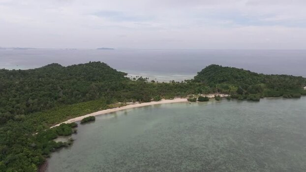 Aerial view of Batam Island coastline in Indonesia. Aerial view of Batam Island coastline in Indonesia.