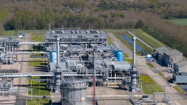 Norg Underground Gas Storage aerial