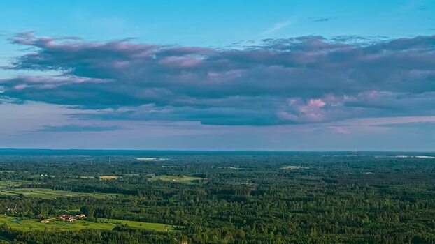 Aerial view of green forests and meadows in Latvia. Aerial view of green forests and meadows in Latvia.