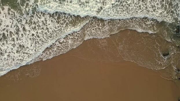 Aerial view of Praia da Mata beach in Portugal. Aerial view of Praia da Mata beach in Portugal.