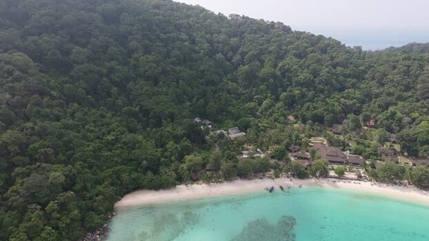 Aerial view of Perhentian Islands in Terengganu Malaysia. Aerial view of Perhentian Islands in Terengganu Malaysia.