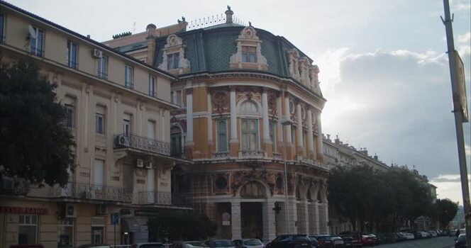 View of Modello Palace in Rijeka Croatia. View of Modello Palace in Rijeka Croatia.