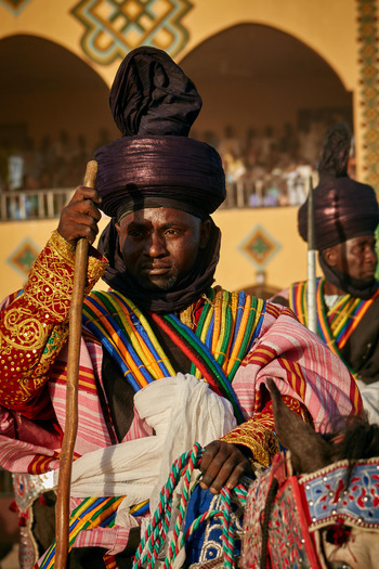 Man in Traditional Attire in Zaria Nigeria Man in Traditional Attire in Zaria Nigeria