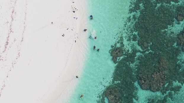 Aerial view of Vaikaradhoo Thundi beach Maldives. Aerial view of Vaikaradhoo Thundi beach Maldives.