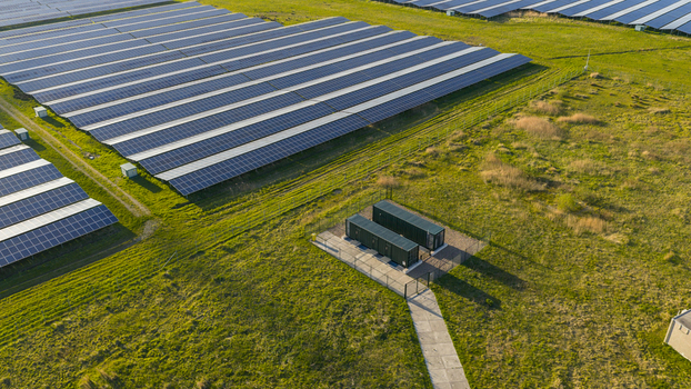 Aerial View of Ariette Battery Storage in Farmsum Aerial View of Ariette Battery Storage in Farmsum