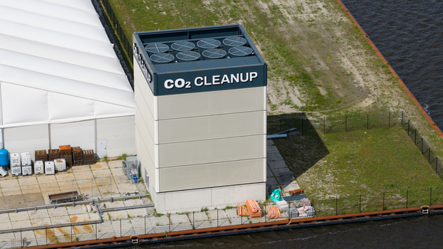 Alkmaar Netherlands 09 June 2026 Aerial View of Direct Air Capture Technology Alkmaar Netherlands 09 June 2026 Aerial View of Direct Air Capture Technology