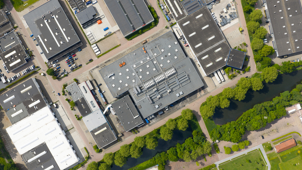 Commercial Data Center Cooling Complex Commercial Data Center Cooling Complex