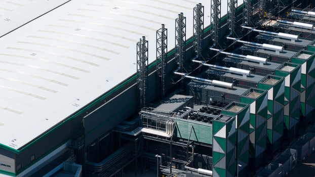 Aerial view of data center in Hemel Hempstead United Kingdom. Aerial view of data center in Hemel Hempstead United Kingdom.