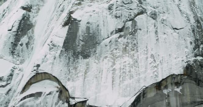 Aerial view of Mount McKinley in Denali Borough United States.