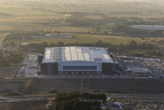 Craigieburn Australia 30 April 2026 Aerial view of the industrial facility at 65 Amaroo Rd surrounded by green fields and trees under a hazy morning sky. Craigieburn Australia 30 April 2026 Aerial view of the industrial facility at 65 Amaroo Rd surrounded by green fields and trees under a hazy morning sky.