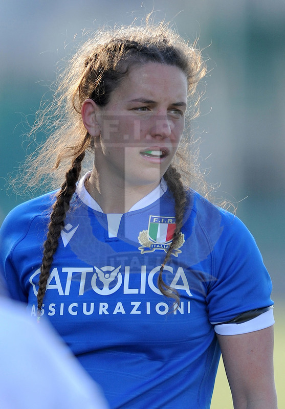 Guinness Sei Nazioni Donne 2021, Glasgow, Scoststoun Stadium 17/04/2021, Scozia Donne v Italia Donne, Valeria Fedrighi. Foto Daniele Resini/Fotosportit