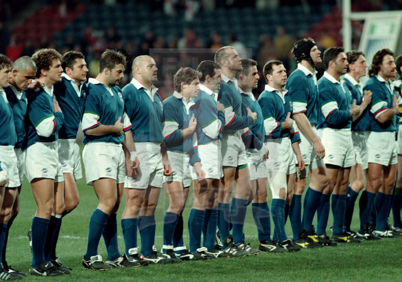 Rugby World Cup 1999, qualificazioni, Huddersfield 22/11/1998, Inghilterra v Italia, Azzurri all\