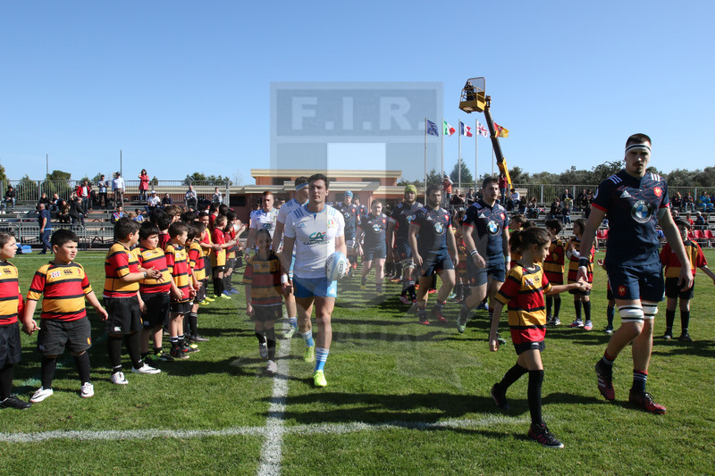 RBS Sei Nazioni 2017, Capoterra (Cagliari), stadio Santa Rosa 10/03/2017, Italia U20 v Francia U20,