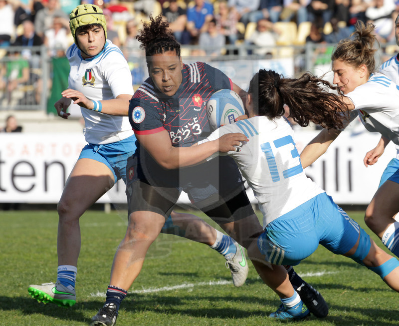 RBS Sei Nazioni Donne 2017, Parma, stadio Sergio Lanfranchi 12/03/2017, Italia Donne v Francia Donne, Foto Daniele Resini/Fotosportit