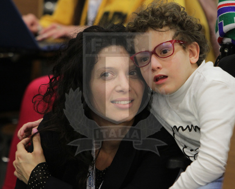 Roma, Stadio Olimpico 09/02/2019, conferenza stampa di presentazione e sigla dell’accordo Fir-Telethon,