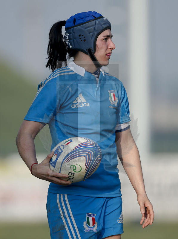 RBS 6 Nazioni Femminile 2014, Rovato (BS), Stadio Giulio e Silvio Pagani, 16-03-2014, Italia v Inghilterra. Maria Diletta Veronese. Foto: Roberto Bregani