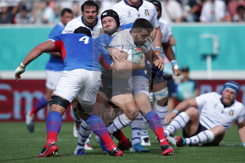 Rugby World Cup 2019 Giappone, Higashi Osaka Hanazono Rugby Stadium 22/09/2019, Italia v Namibia, Tito Tebaldi. Giuseppe “Pino” Fama/CFP