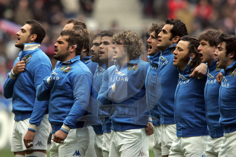 Sei Nazioni 2006, Parigi, Stade de France 25/02/2006, Azzurri all\