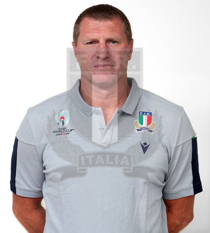 Rugby World Cup 2019, Pergine (Valsugana) 12/07/2019, raduno della Nazionale maggiore, profili individuali di atleti e staff, Marius Goosen, Assistant Coach.Foto Daniele Resini/Fotosportit