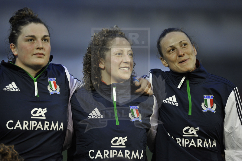 Melissa Bettoni, Elisa Cucchiella e Silvia Gaudino durante l\