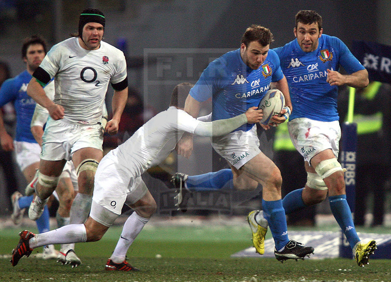 Rbs Sei Nazioni 2012, Roma, stadio Olimpico 11/02/2012, Italia v Inghilterra.