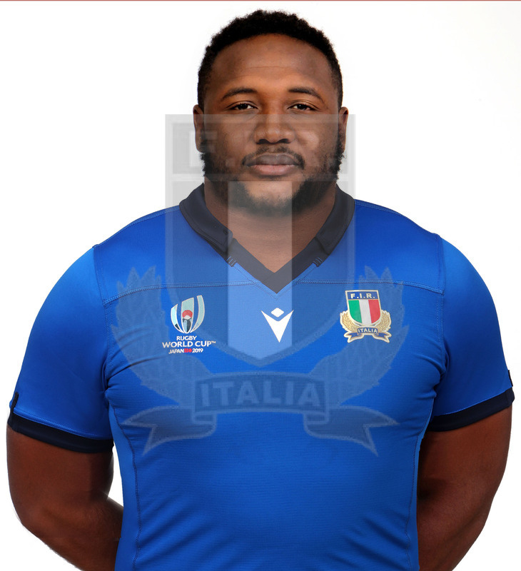 Rugby World Cup 2019, Pergine (Valsugana) 12/07/2019, raduno della Nazionale maggiore, profili individuali di atleti e staff, Traorè Sherif, Pilone, Benetton Rugby, 10 cap.