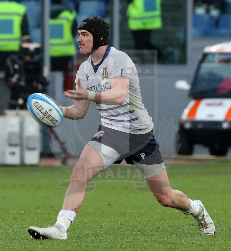 Guinness Sei Nazioni 2020, Round 3, Roma, Stadio Olimpico 22/02/2020, Italia v Scozia, Carlo Canna. Foto Daniele Resini/Fotosportit.