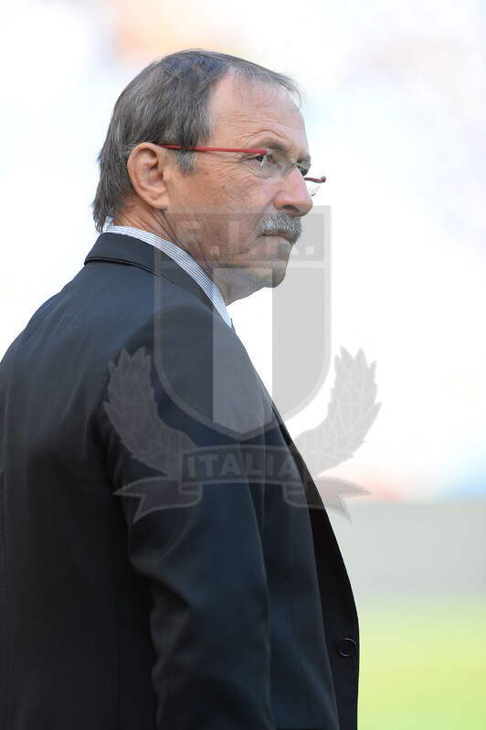 Sei Nazioni 2014, Roma Stadio Olimpico, 22-02-2014, Jaques Brunel, foto: Massimiliano Pratelli