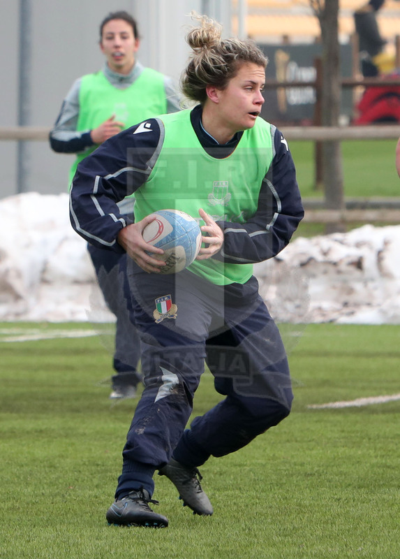 Guinness Sei Nazioni 2021, Parma, Cittadella del Rugby 09/01/2021, raduno Nazionale Donne, sessione di allenamento, Foto Daniele Resini/Fotosportit