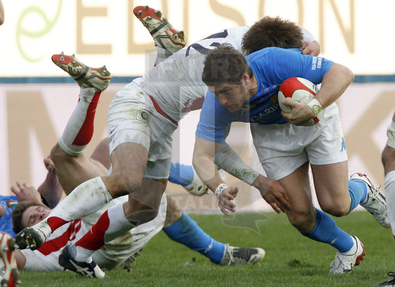 Rbs Sei Nazioni 2008, Roma, stadio Flaminio 10/02/2008, Italia v Inghilterra,