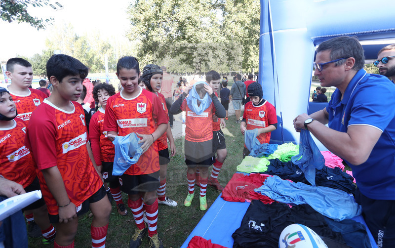 Eni rugby tour, feste del rugby 2022, Ravenna, parco Teodorico 16/10/2022,