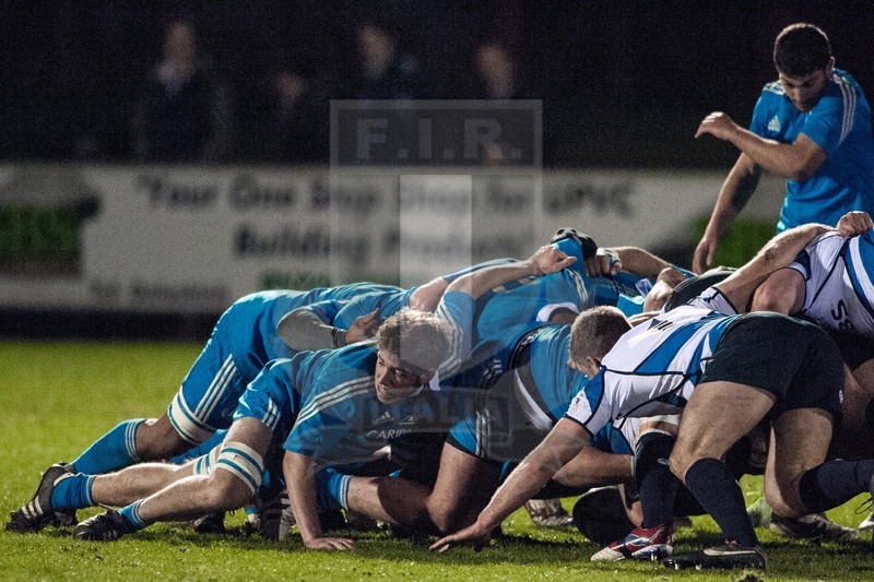 RBS 6 Nazioni 2013 Under 20, Galashiels, Netherdale 8-02-2013, Scozia U20 v Italia U20, Jacopo Salvetti in mischia chiusa.