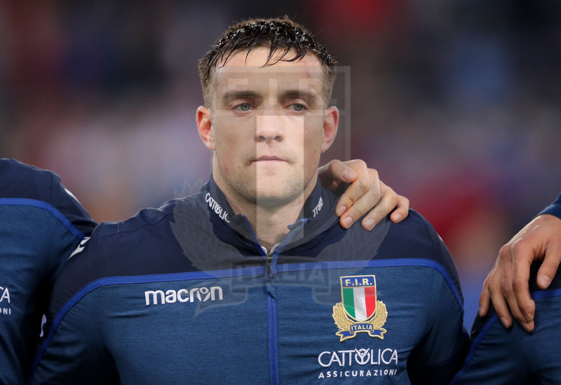 Guinness Sei Nazioni 2016, Round 2, Roma, Stadio Olimpico, 9/02/2019, Italia v Galles. Edoardo Padovani. Foto Roberto Bregani/Fotosportit