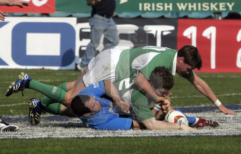 Rbs Sei Nazioni 2007, Roma, stadio Flaminio 17/03/2007, Italia v Irlanda, Foto Daniele Resini/Fotosportit