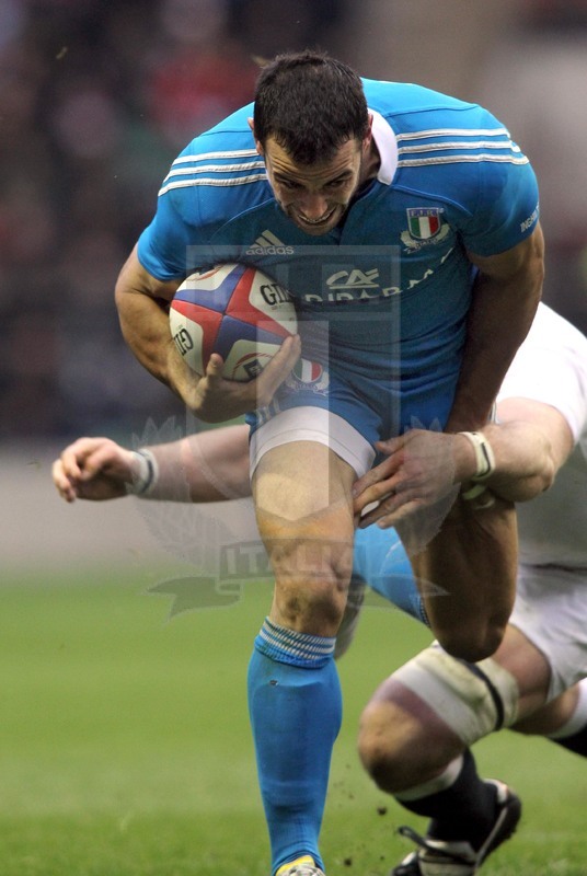 Sei Nazioni 2013, Twickenham 10/03/2013, Inghilterra v Italia, Gonzalo Canale