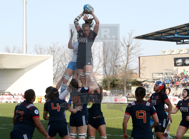RBS Sei Nazioni Donne 2017, Parma, stadio Sergio Lanfranchi 12/03/2017, Italia Donne v Francia Donne, Foto Daniele Resini/Fotosportit