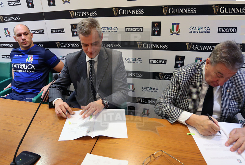 Roma, stadio Olimpico 08/02/2019, conferenza stampa per la firma dell’accordo di sponsorizzazione fra Honda Italia e Fir, e consegna vetture ufficiali, Foto Daniele Resini/Fotosportit