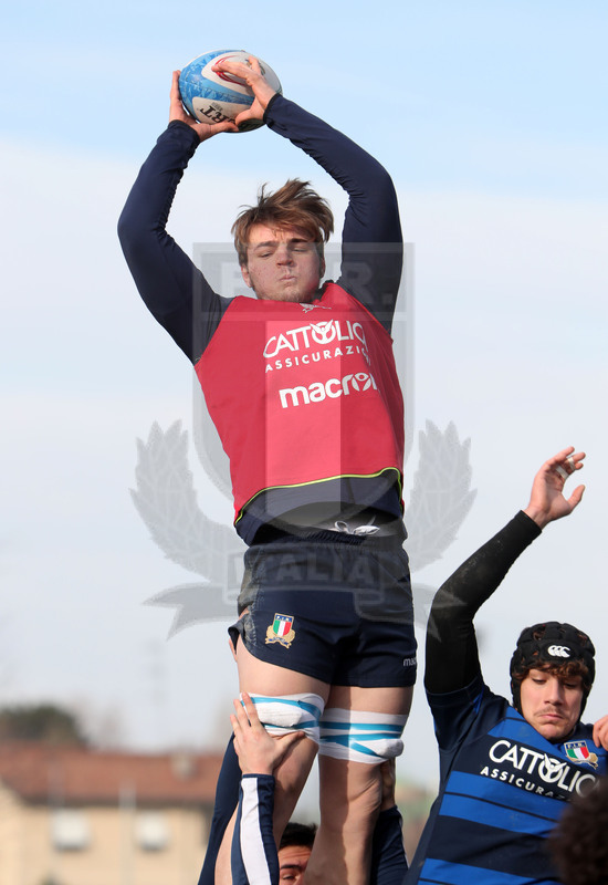 Sei Nazioni 2021, Parma, Cittadella del Rugby 12/01/2021, raduno della Nazionale U20, sessione di allenamento,