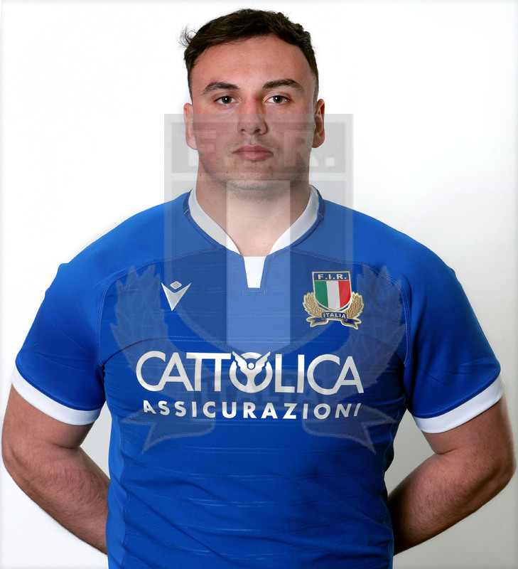 Guinness Sei Nazioni 2021, Roma, Centro Coni Giulio Onesti 29/01/2021, raduno della Nazionale maggiore, ritratti e nuovi profili di atleti e staff, Marco Manfredi.