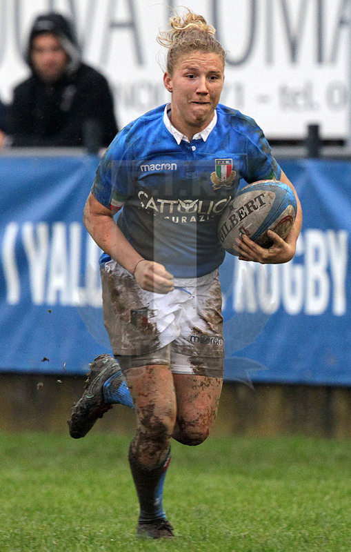 Cattolica Test Match Donne, Prato, stadio Chersoni 25/11/2018, Italia Donne v Sudafrica Donne, Veronica Madia. Foto Daniele Resini/Fotosportit