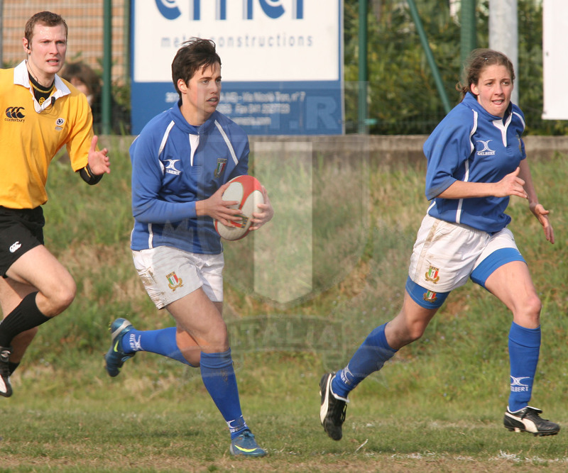 Sei Nazioni Donne 2009, Mira (VE) 15/03/2009, Italia Donne v Galles Donne, Foto Daniele Resini/Fotosportit