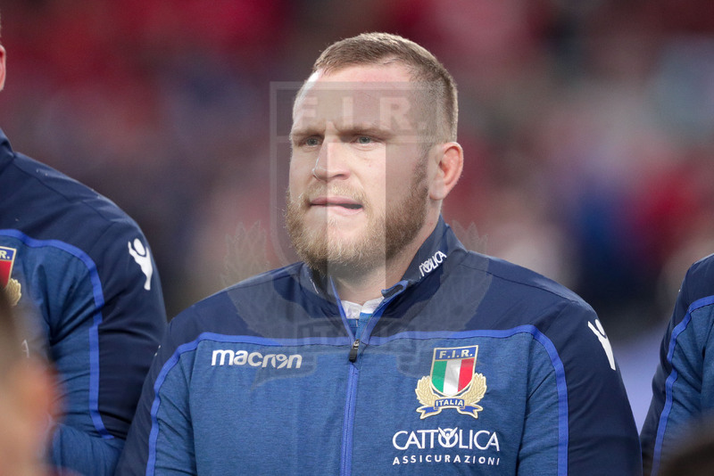Guinness Sei Nazioni 2016, Round 2, Roma, Stadio Olimpico, 9/02/2019, Italia v Galles. Luca Bigi. Foto Roberto Bregani/Fotosportit