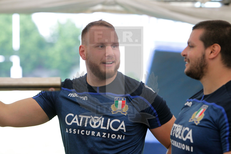 Rugby World Cup 2019, raduno della Nazionale Italiana, Pergine (Valsugana) 03/06/2019, Foto Daniele Resini/Fotosportit
