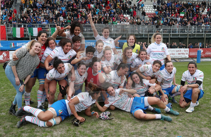 Guinness Sei Nazioni 2019 Donne, Padova, stadio Plebiscito 17/03/2017, Italia Donne v Francia Donne,