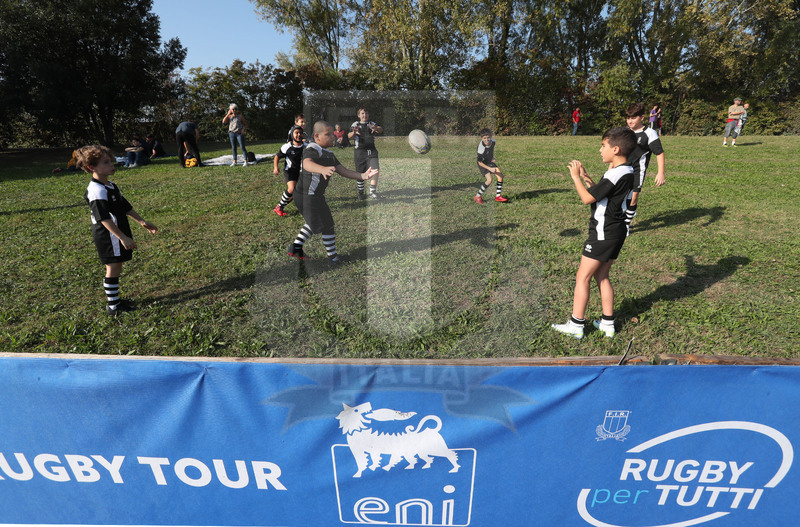 Eni rugby tour, feste del rugby 2022, Ravenna, parco Teodorico 16/10/2022,