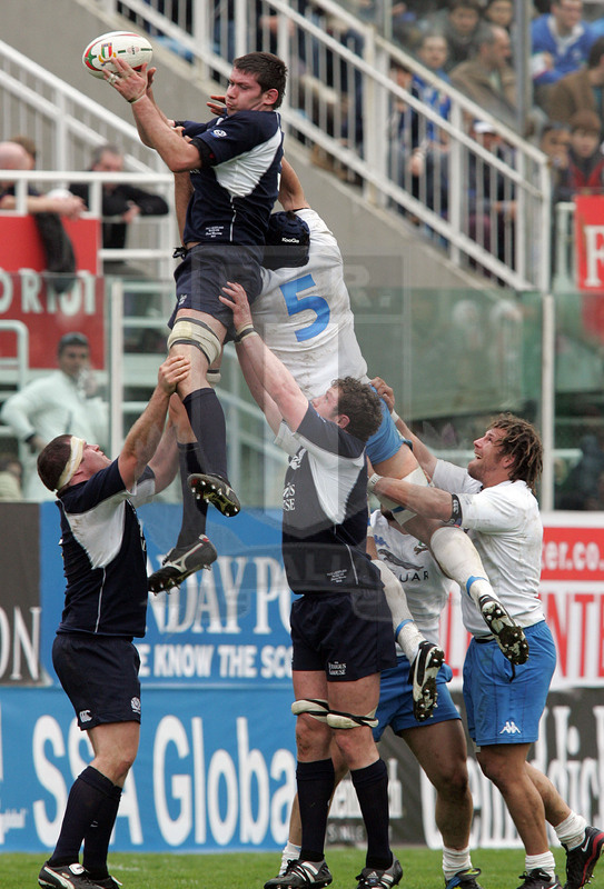 Rbs Sei Nazioni 2006, Roma, stadio Flaminio 18/03/2006, Italia v Scozia, Foto Daniele Resini/Fotosportit