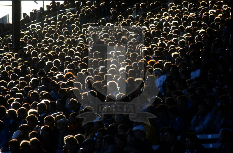 Rugby World Cup 1987, Pool 3, Auckland, Eden Park 22/05/1987, Nuova Zelanda v Italia, pubblico sulle tribune. Foto Daniele Resini/Fotosportit