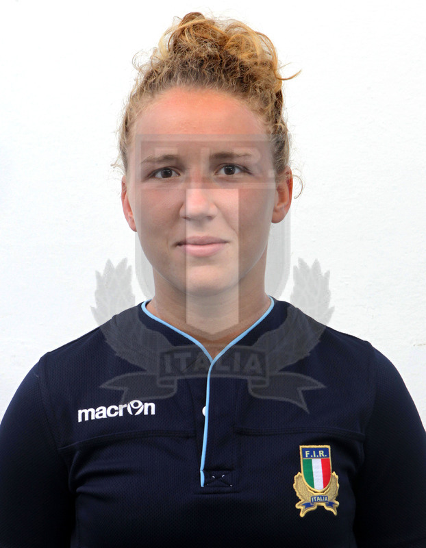 Raduno della Nazionale Femminile, Tirrenia 15/07/2017, squadra, profili individuali atlete e staff, Veronica MADIA (centro/ala, Rugby Colorno, 3 caps).